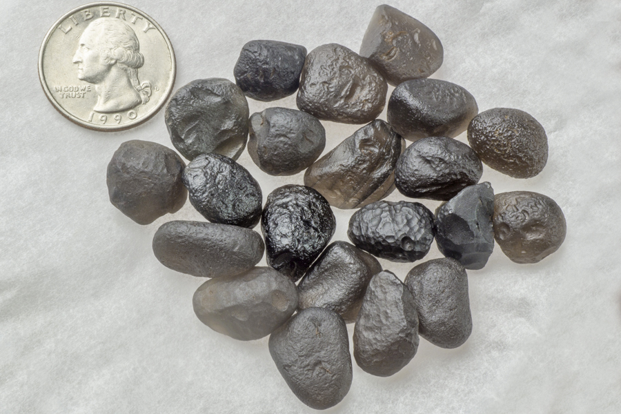 Translucent Saffordite Assorted 2-3 gram stones- 50 gram Bag